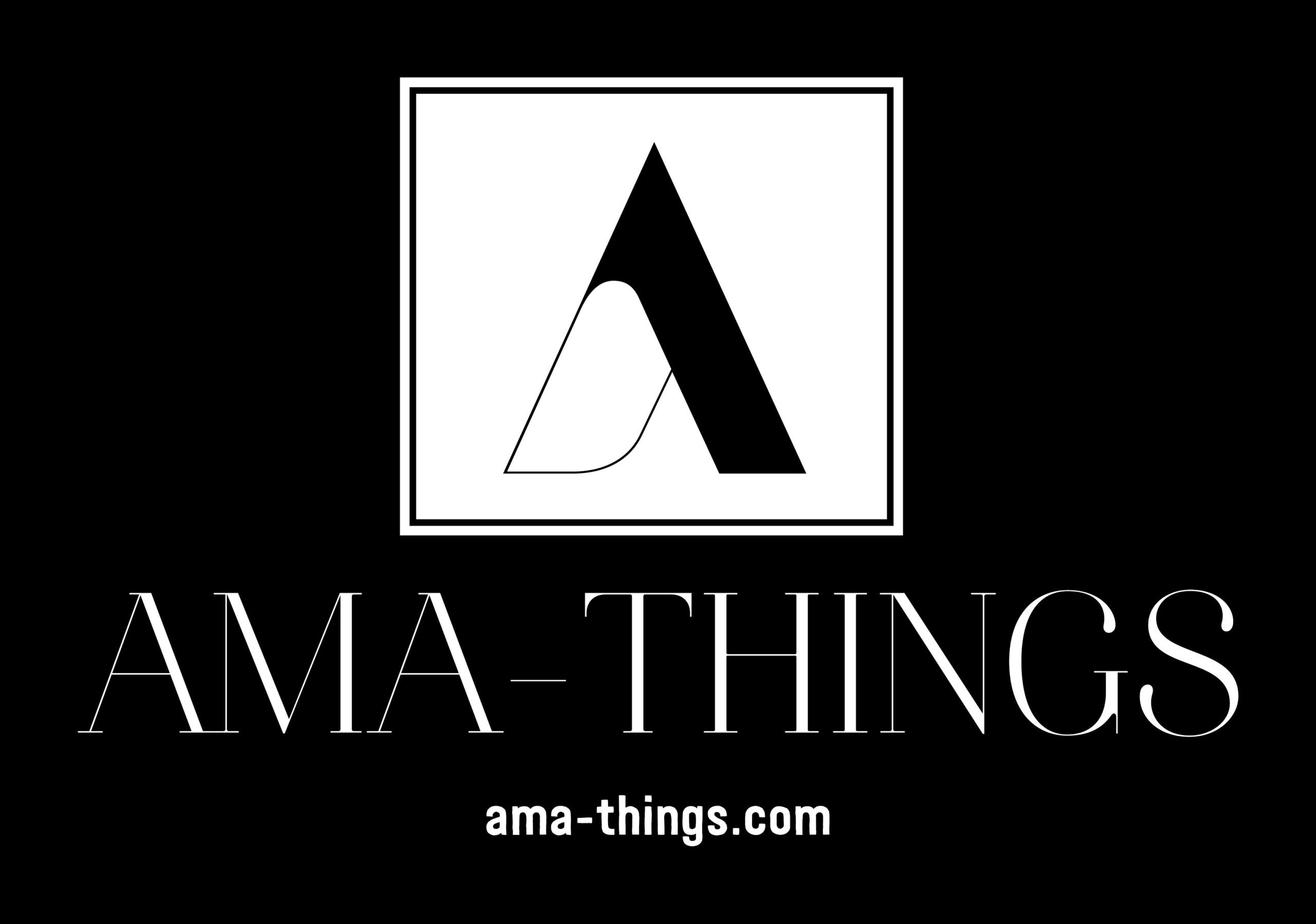 AMA-THINGS.COM LOGO BLACK BKW